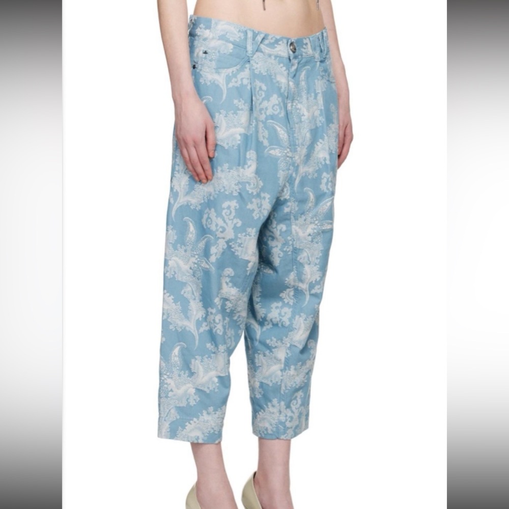 Vivienne Westwood Blue Coral Jeans